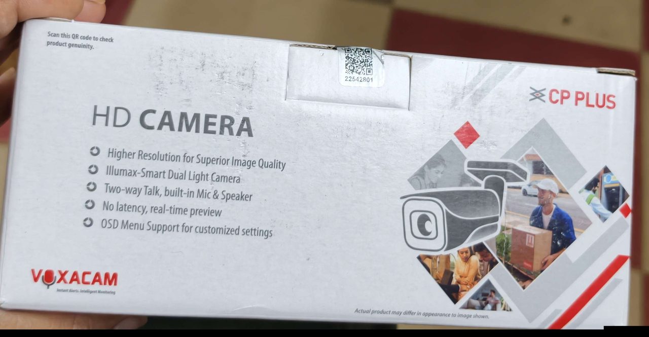 CP PLUS 2.4MP Bullet camera 2 way talk (CP-UMC-TA24L3-L)