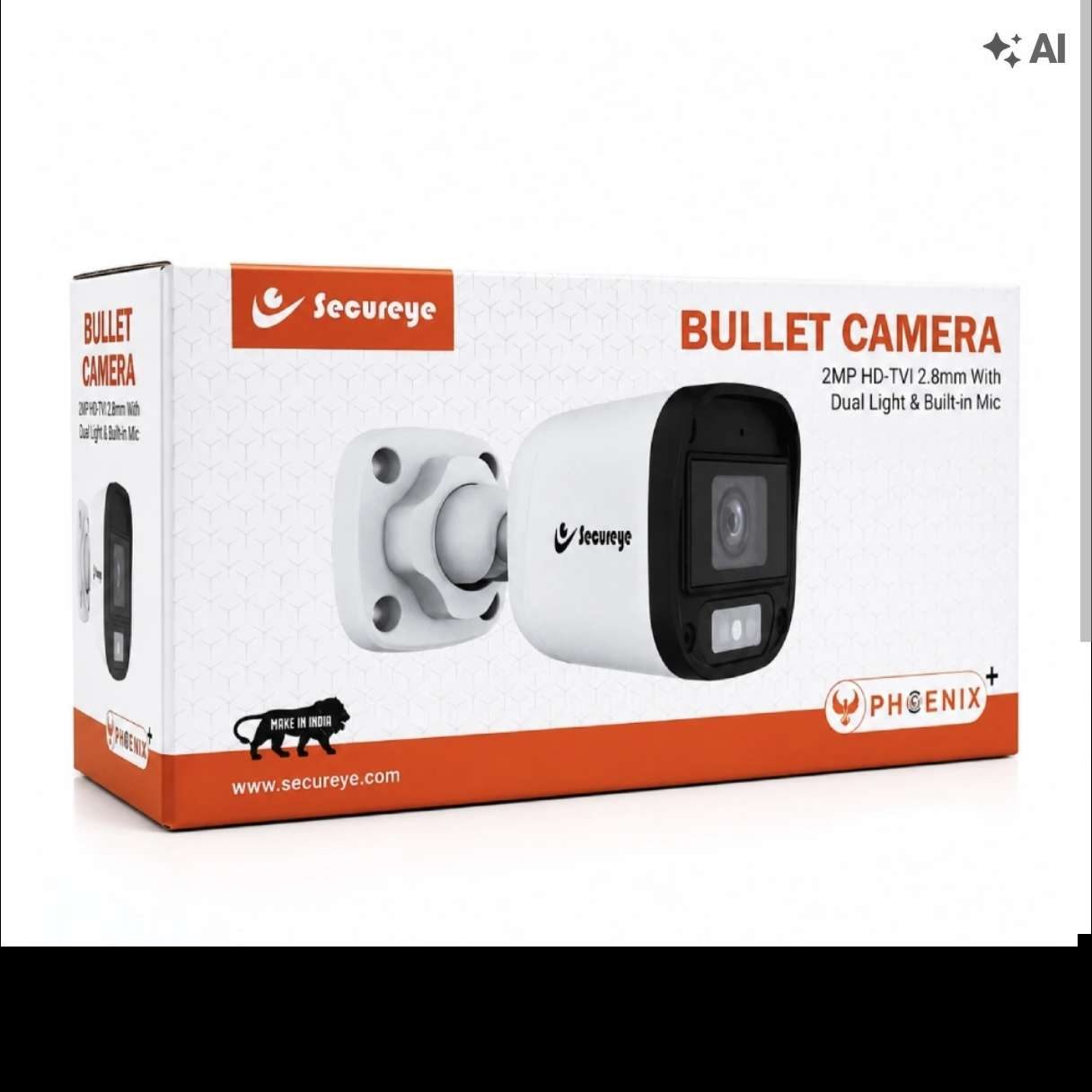 Secureye Bullet camera 2MP (SR-AC2B-F2A-DL)