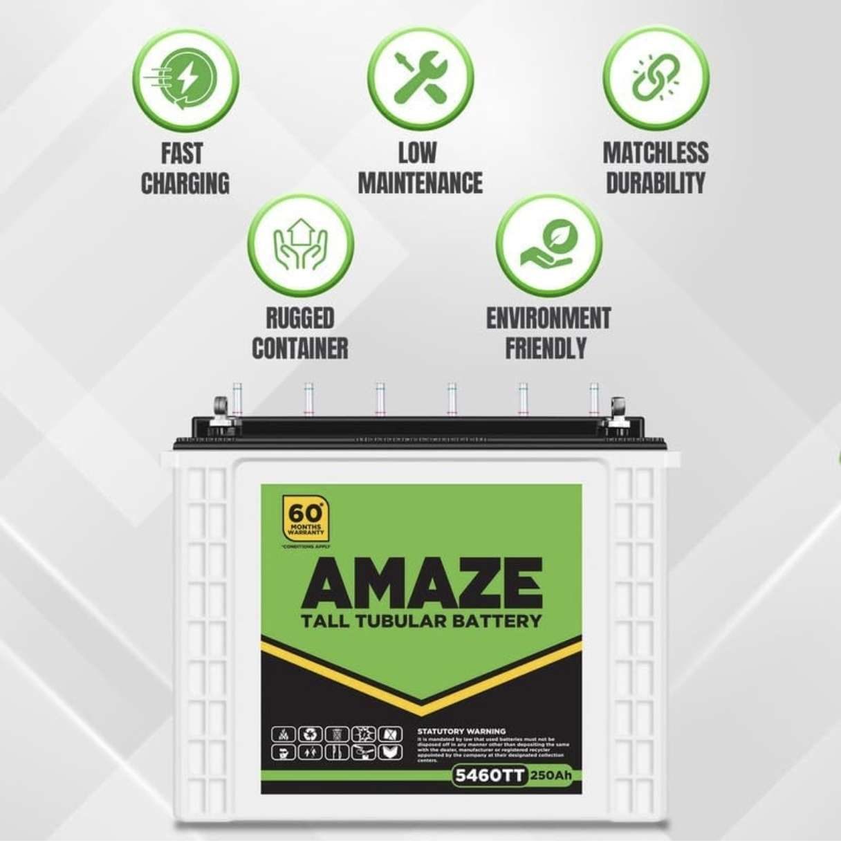 AMAZE BATTERY 250AH (5460TT)