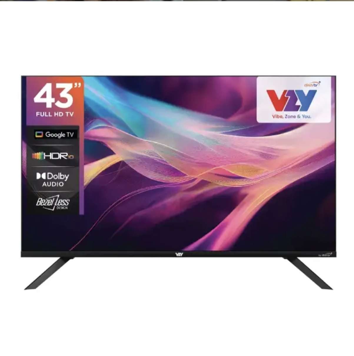 DISHTV VZY LEDTV 43" (X43FDLG5)