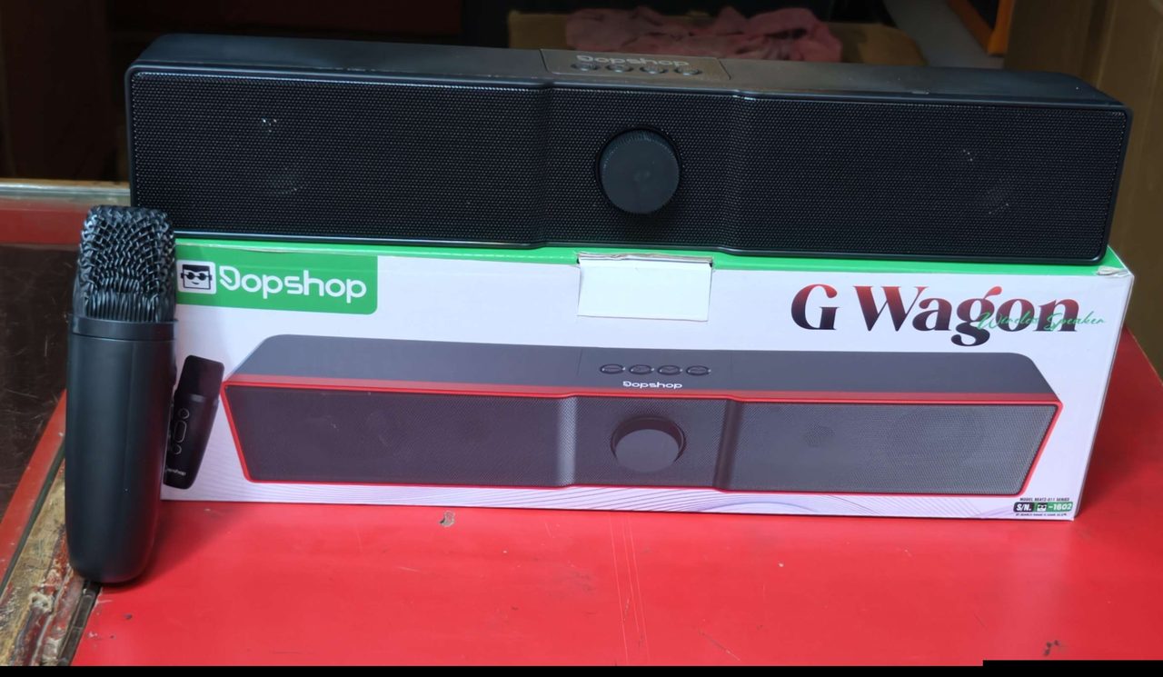 G wagon bluetooth speaker with mic chargeable
