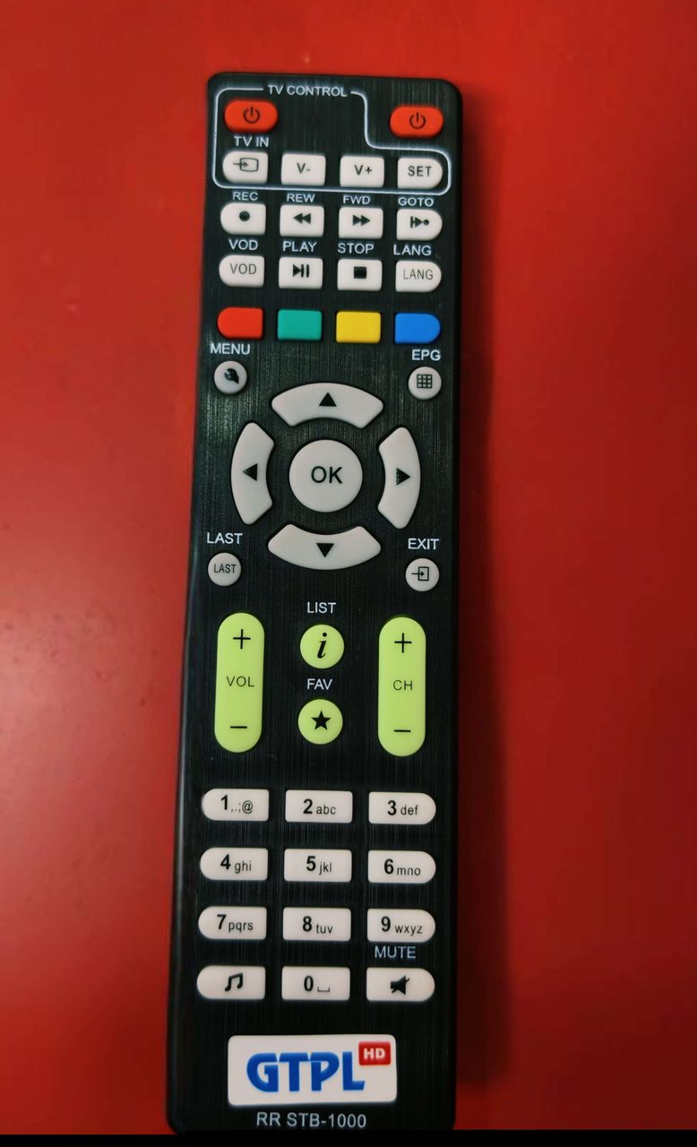 GTPL HD DTH Remote